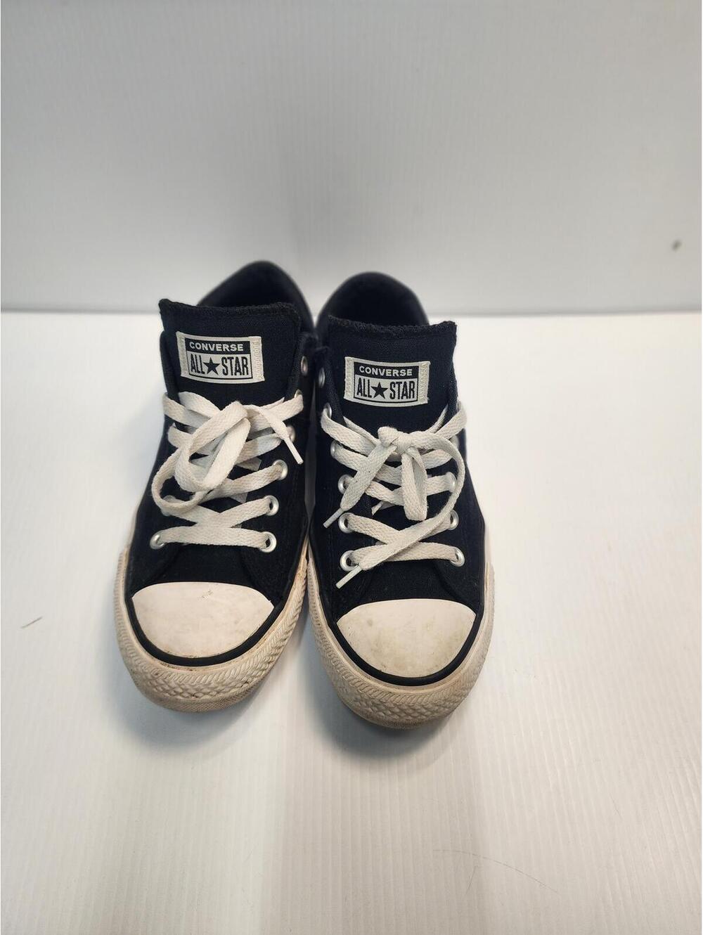 Size 10 Converse All Star Black Canvas Sneakers